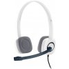 Logitech Headset Stereo H150/ drôtové slúchadlá + mikrofón/ 3,5 mm jack/ kokosová biela