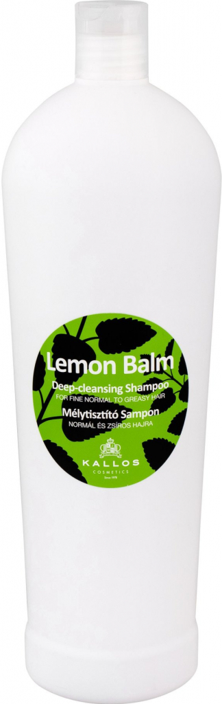 Kallos Lemon Balm šampón na vlasy 1000 ml