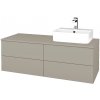 Dreja Kúpeľňová skrinka MODULE SZZ4 120 umývadlo Joy 3 - M05 Béžová mat / M05 Béžová mat / Levé