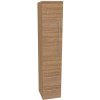 Mereo, Mereo Bino, kúpeľňová skrinka vysoká 163 cm, ľavá, Multidecor, Light Select Walnut, MER-CN697LSW1