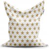 Sablio Sedací vak Zlaté hviezdy - 150x100 cm