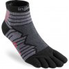 Injinji ponožky ULTRA RUN mini - černá/šedá Velikost: L