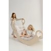 Babywood Montessori drevená hojdačka maxi prírodná