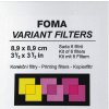 FOMA VARIANT filtre 8,9x8,9 cm