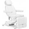 ERANTI Elektrické kozmetické - pedikérske kreslo Sillon Classic 3 motorové biele s kolískou