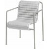 HAY Textilný podsedák Palissade Dining Armchair quilted cushion, sky grey