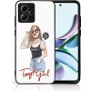 VSETKONAMOBIL 75410 MY ART Ochranný kryt pre Motorola Moto G54 5G / G54 Power Edition 5G TOUGH GIRL (131)