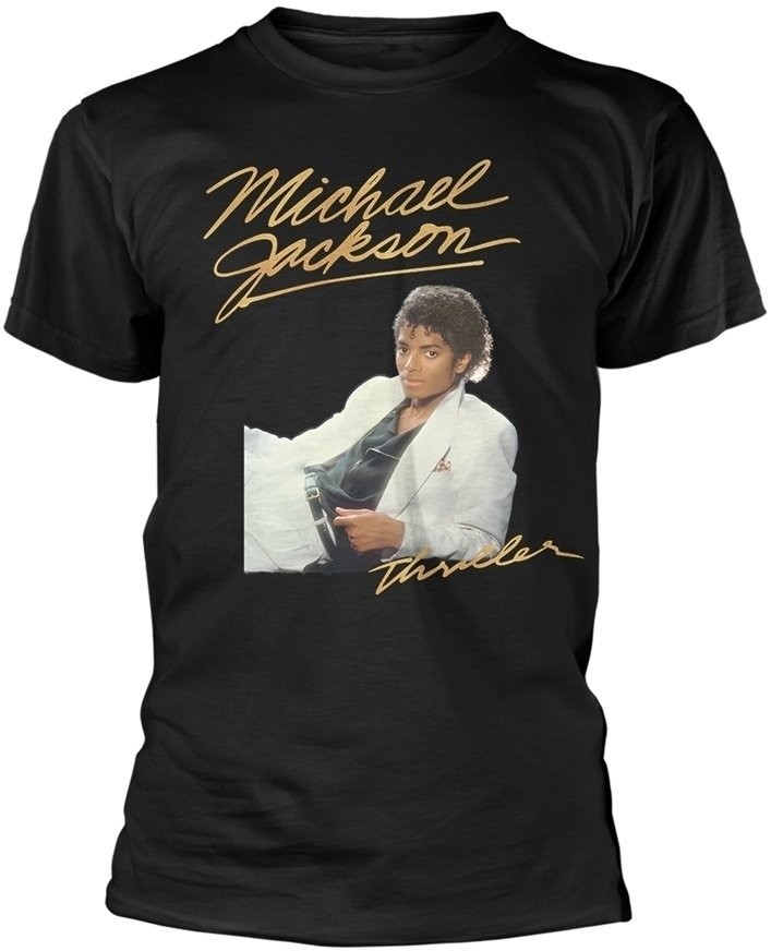 Michael Jackson tričko Thriller White Suit čierne