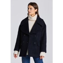 Gant D2. Oversized Peacoat modrá