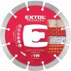 EXTOL Kotúč rezný diamantový segmentový Long Life, 150mm