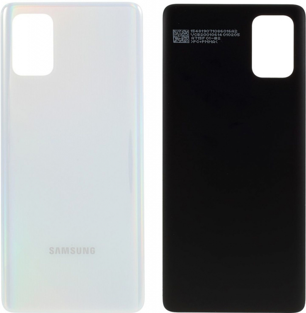 Kryt Samsung Galaxy A71 zadný Biely