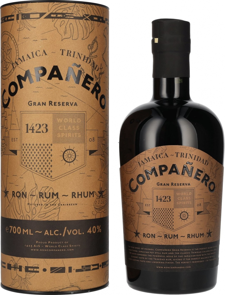 Companero Gran Reserva 15y 40% 0,7 l (tuba)