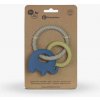 PETITE&MARS Hryzačka silikónová Elefi Cute Blue 0m+