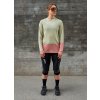 Dámska cyklistická mikina POC MTB Pure LS Jersey - prehnite green/rock salt