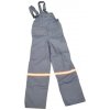Pánske pracovné,montérkové nohavice na traky s reflexnými prvkami Farba: Šedá, Veľkosť: 46