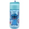 STOR Plastová fľaša Lilo & Stitch s výsuvnou slamkou Tritan, 430 ml (BPA free), 75036