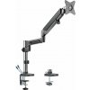 Držiak na monitor AlzaErgo Arm S105B Premium USB vesmírne čierny (APW-EGARSPU105B)