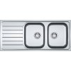 Franke Spark - Drez SKX 621, 116x50 cm, nerezový 101.0504.083