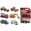 Majorette Auto stavebné kovové 6 druhov