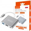 ZENWIRE 3-v-1 MHL HUB USB C HDMI 4K adaptér BYL-2008N
