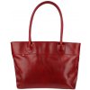 NovaKabelka.sk Dafne Rossa kožená talianska kabelka červená