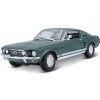 Maisto - 1967 Ford Mustang Fastback, metal zelený, 1:18