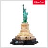 CUBICFUN 3D puzzle svítící Socha Svobody 79 ks