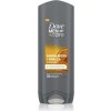 Dove Men+Care Sandalwood&Vanilla sprchový gél na tvár, telo a vlasy pre mužov 250 ml