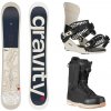 Gravity Cosa 25/26 snowboard + Gravity Drift bone/black viazanie + Gravity Recon Atop topánky + zľava 1000,- na príslušenstvo - 163 cm wide + XL (EU 46-48)