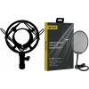 Mozos Mozos Shock antivibrační košík pro mikrofony 48-54mm SHM2 + mikrofonní pop filtr PS-PRO