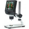 600X 3.6MP Digitálny Mikroskop s kovovým stojanom a 4,3 palcovým LCD displejom