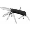 Ruike | Ruike RULD51 - Multifunkčný vreckový nôž TREKKER 11,4 cm/17 funkcií čierna | FE0092