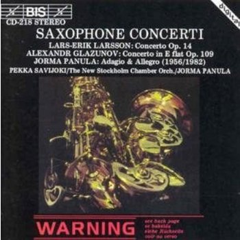 Saxophone Concertos - Stockholm, Savijoki, New Stockholm Co CD