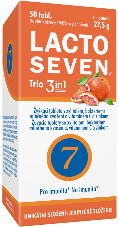 Vitabalans LACTOSEVEN Trio 3 in 1 mnd 50 tabliet