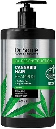 Dr.Santé Vegan Cannabis šampón 1000 ml