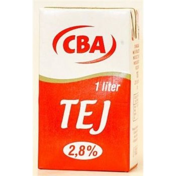 CBA Trvanlivé mlieko 2,8% 1 l od 1,41 € - Heureka.sk