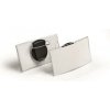 Visačka oblá akrylová DURABLE 75x40mm 25ks