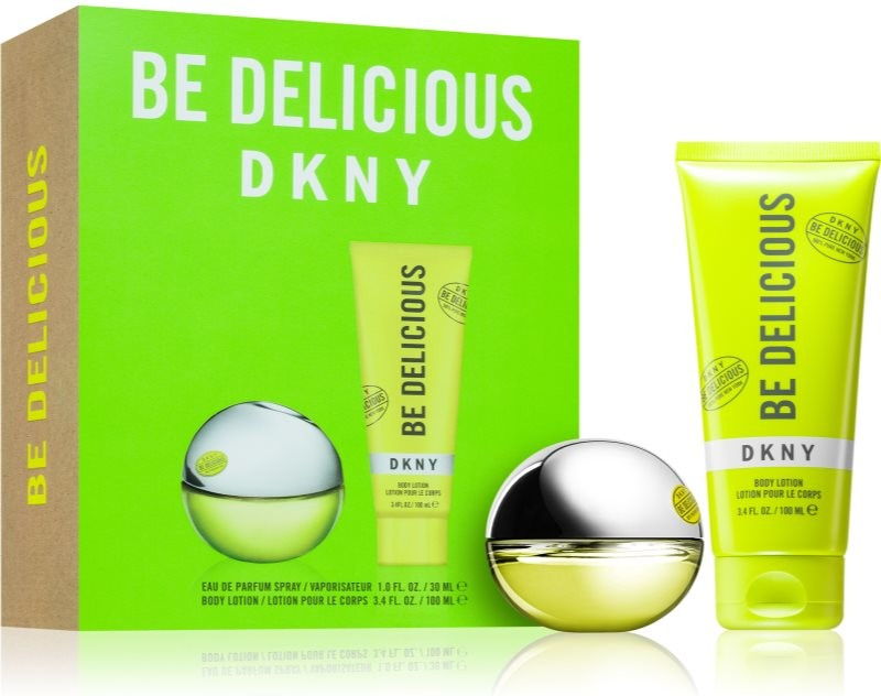 DKNY Be Delicious parfumovaná voda 30 ml + telové mlieko 100 ml