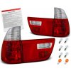 BMW X5 E53 99-06 SVETLÁ zadné CLEAR RED tuning