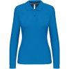 Kariban Polokošile Kariban K244, dlouhý rukáv, dámská COT20K244i4302-tropical bl M Modrá tropical