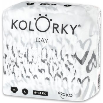 KOLORKY DAY srdce L 8-13 kg 19 ks