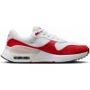 Pánska voľnočasová obuv Nike, AIR MAX SYSTM Biela,Červená, 44 EU