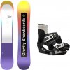 Gravity Thunder Jr juniorský snowboard + Gravity Wildcat black viazanie - 135 cm + S (EU 33)