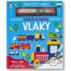 Malování vodou Vlaky