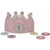 LITTLE DUTCH Korunka narodeninová s číslami Pink 4515LD