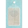 Nail Accessory Hollow Sticker šablónky na nechty viacfarebné vlnky 1 hárček 129
