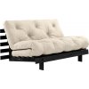 Karup design ROOT SOFA natural pine (pohovka z borovice) karup black night 140*200 cm linen 914