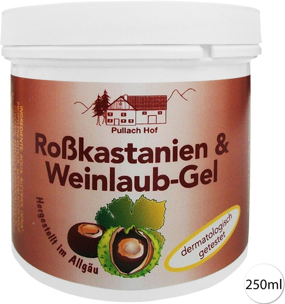 PullachHof 084 Gaštanový gél s vínnym listom 250 ml