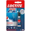 Super Attak All Plastics - 2 g + 4 ml LOCTITE lepidlo na plasty a gumy