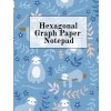 Hexagonal Graph Paper Notepad: Hexagon Notebook (.2 per side, small) - Draw, Doodle, Craft, Tilt, Quilt, Video Game & Mosaic Decoration Project Compo (Hexagon Crafty)